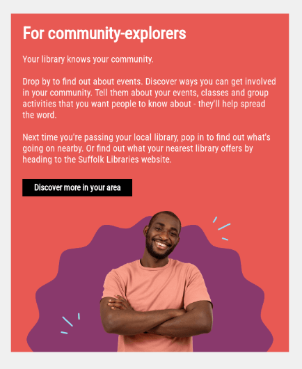 A library’s email campaign